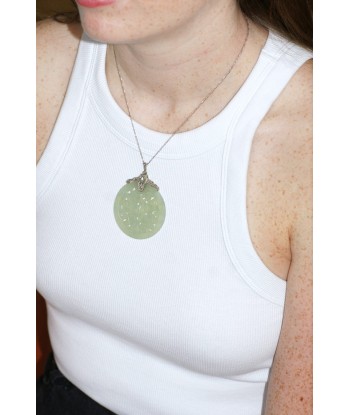 Collier Art Déco diamants et Jade sur le site 