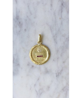 Médaille d'amour Augis or jaune et diamants Profitez des Offres !