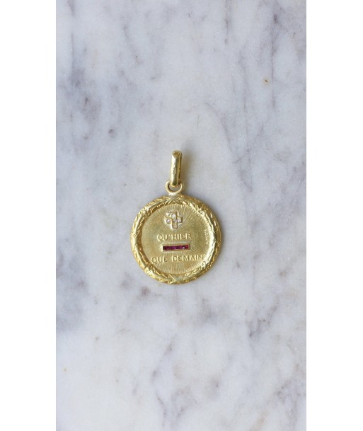 Médaille d'amour Augis or jaune et diamants Profitez des Offres !