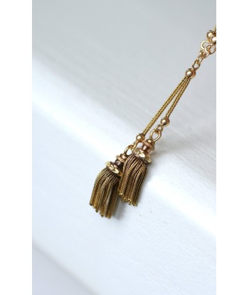 Collier trois ors négligé pompons prix pour 