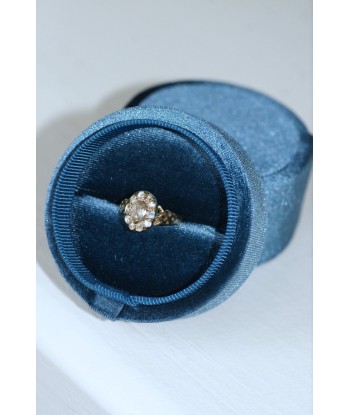 Bague marguerite diamant rose couronnée online