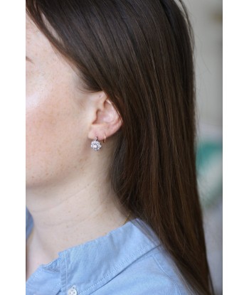 Boucles d'oreilles Dormeuses marguerite diamants vente chaude votre 