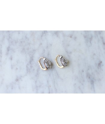 Boucles d'oreilles Dormeuses marguerite diamants vente chaude votre 