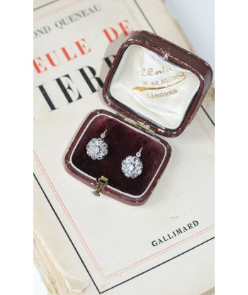 Boucles d'oreilles Dormeuses marguerite diamants vente chaude votre 