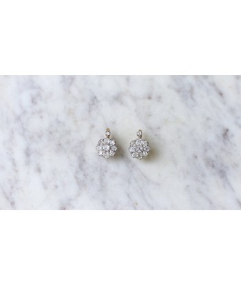 Boucles d'Oreilles Marguerite Diamants 1.40 Cts commande en ligne