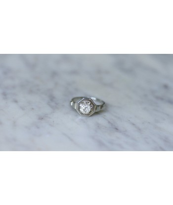 Bague Solitaire Diamant 0.90 Ct Art Deco meilleur choix