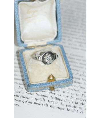 Bague Solitaire Diamant 0.90 Ct Art Deco meilleur choix