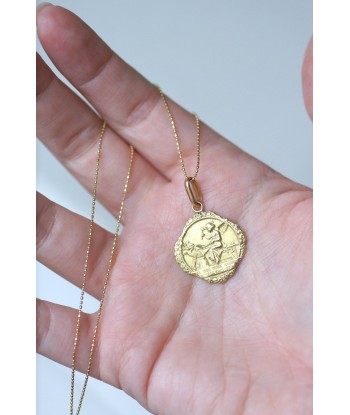 Médaille d'Amour Ange Augis Or Jaune de pas cher