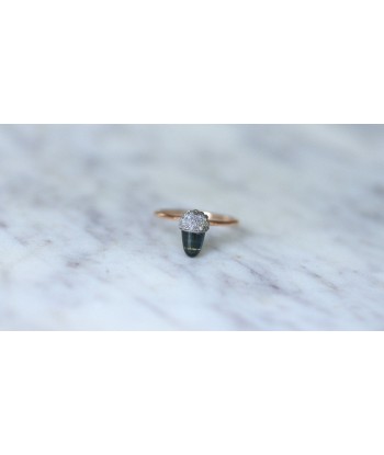 Bague Noisette Saphir et Diamants pas cheres