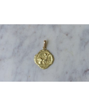 Médaille d'Amour Ange Augis Or Jaune de pas cher