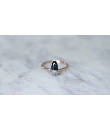 Bague Noisette Saphir et Diamants pas cheres