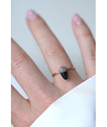 Bague Noisette Saphir et Diamants pas cheres