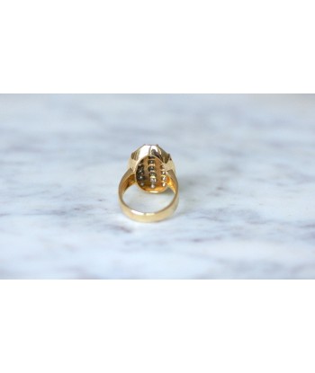 Bague Plaque Diamants Or Jaune Toutes les collections ici