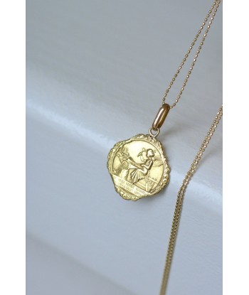 Médaille d'Amour Ange Augis Or Jaune de pas cher