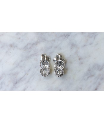 Boucles d'Oreilles Retro Diamants 1.55 Cts Venez découvrir notre 