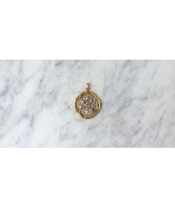 Pendentif Art Nouveau Gui Or jaune Perles et Diamants 2 - 3 jours ouvrés.