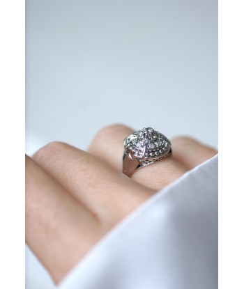 Bague Dôme Art Deco Diamants Profitez des Offres !