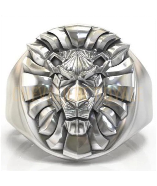 Chevalière homme argent tête de lion la chaleur féroce du soleil Découvrez la collection