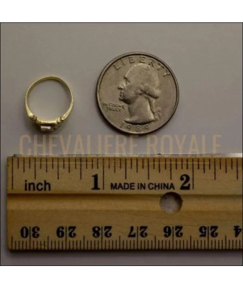 Chevalière or 14 carats  pour enfant de petit taille (40-42-44 mm) Dans la société mordern