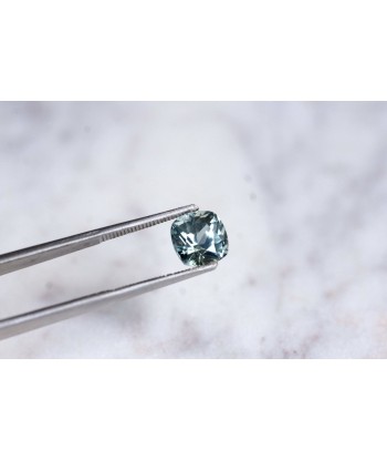 Saphir bleu vert, 2.57 Cts, coussin acheter en ligne