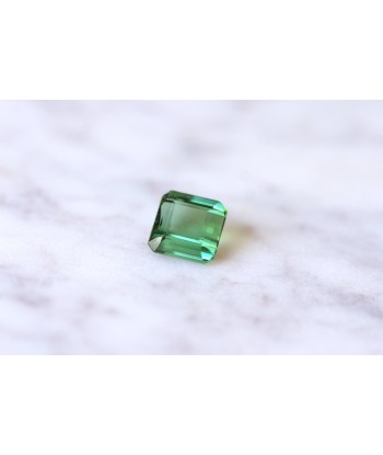 Tourmaline verte 4.53 Cts, taille émeraude de votre