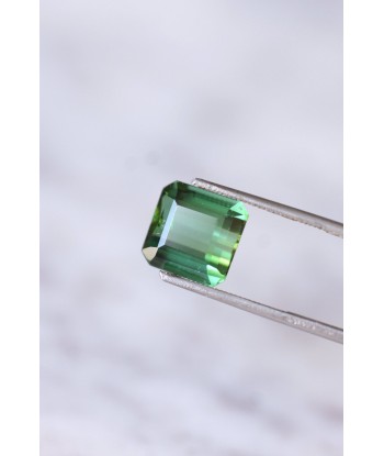 Tourmaline verte 4.53 Cts, taille émeraude de votre