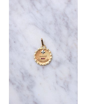 Pendentif médaille d'amour A.AUGIS en or jaune pas cheres