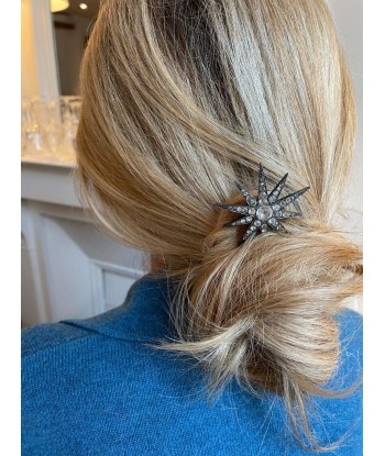 Bijou de cheveux ancien Etoile en argent et strass Vous souhaitez 