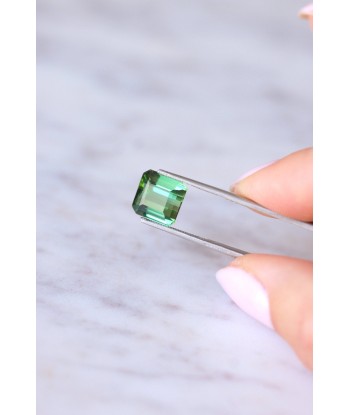 Tourmaline verte 4.53 Cts, taille émeraude de votre