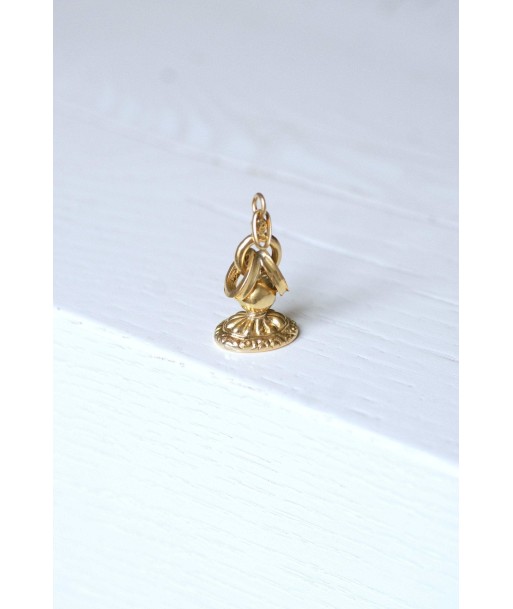 Pendentif ancien sceau cachet victorien en or jaune offre 