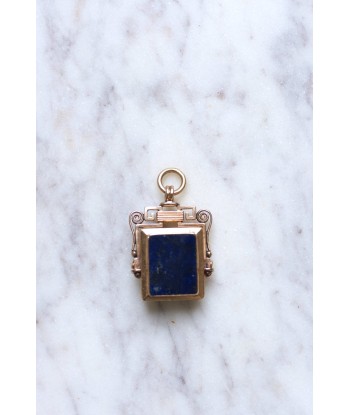 Pendentif porte photo médaillon ancien or rose et lapis lazuli sélection de produits