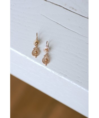 Boucles d'oreilles dormeuses anciennes spirales Le MVP de beaucoup