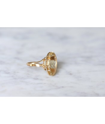 Bague cocktail vintage citrine Voir les baskets