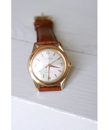 Montre vintage Cortébert en or rose, automatique votre restaurant rapide dans 