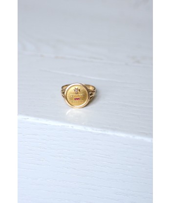 Bague d'amour Vintage Augis en or Dans la société mordern