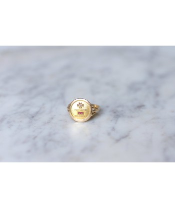 Bague d'amour Vintage Augis en or Dans la société mordern