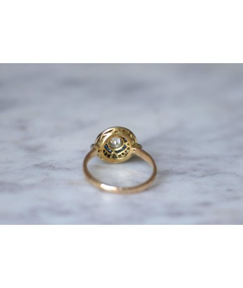 Bague de fiançailles Art Deco saphirs et diamants Profitez des Offres !