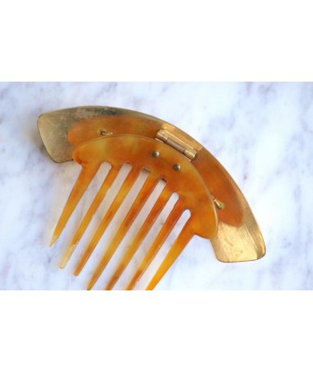 Peigne à cheveux ancien en corail Comparez plus de prix