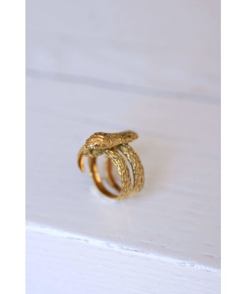 Bague Vintage Serpent Zolotas or Venez acheter