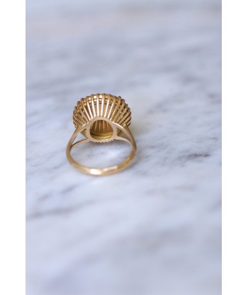 Bague d'amour Vintage A.AUGIS brillant des détails fins