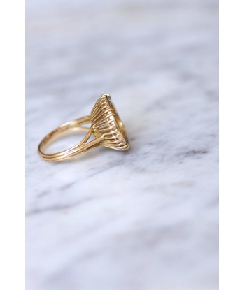 Bague d'amour Vintage A.AUGIS brillant des détails fins