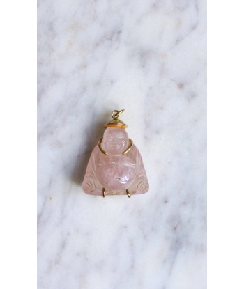 Pendentif Bouddha quartz rose Profitez des Offres !