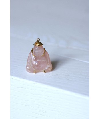 Pendentif Bouddha quartz rose Profitez des Offres !