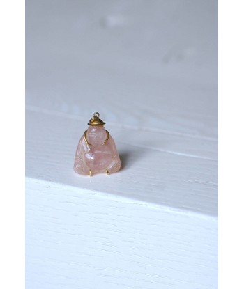 Pendentif Bouddha quartz rose Profitez des Offres !