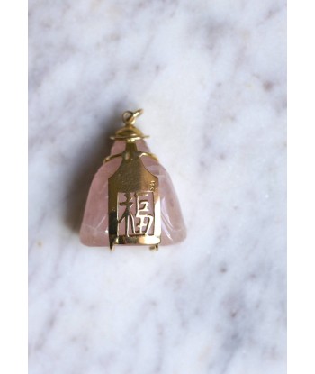 Pendentif Bouddha quartz rose Profitez des Offres !