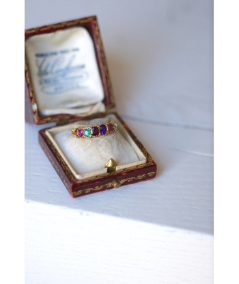 Bague regard acrostiche ancienne soldes