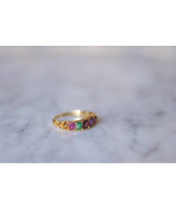 Bague regard acrostiche ancienne soldes