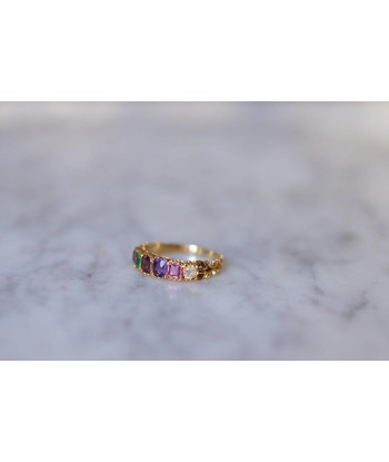 Bague regard acrostiche ancienne soldes