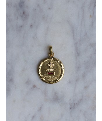 Médaille d'amour Augis en or jaune vous aussi creer 