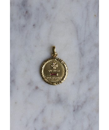 Médaille d'amour Augis en or jaune vous aussi creer 